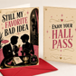 Hotwife Club Favorite Bad Idea Hall Pass Greeting Card - 5x7 Folded Card with Red Envelope