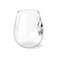 Hotwife Club Riding Instructor Stemless Wine Glass, 11.75oz