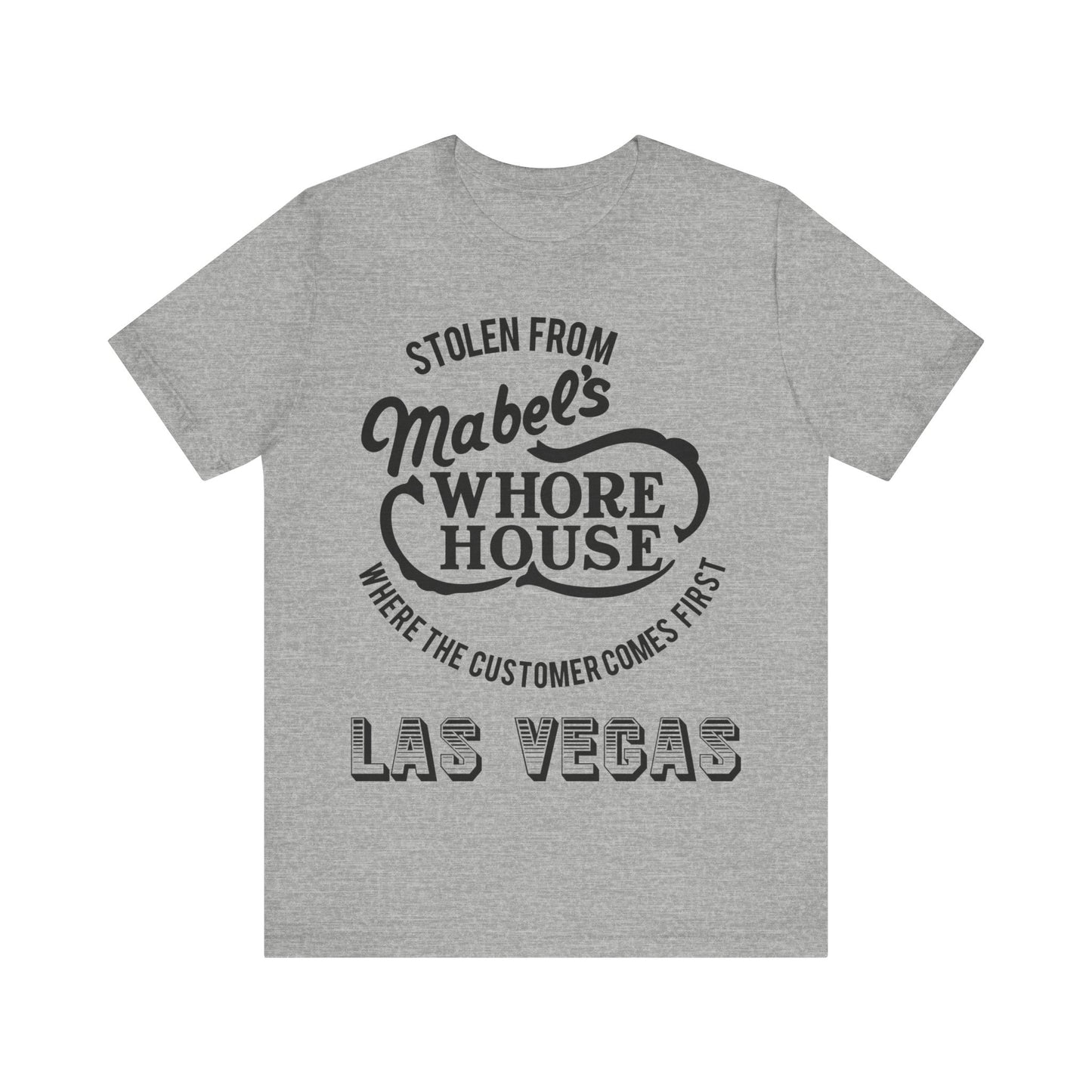 Vintage Mabel's Whorehouse T-Shirt - Classic Matchbook Logo Design"