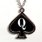 The hotwife club queen of spades necklace