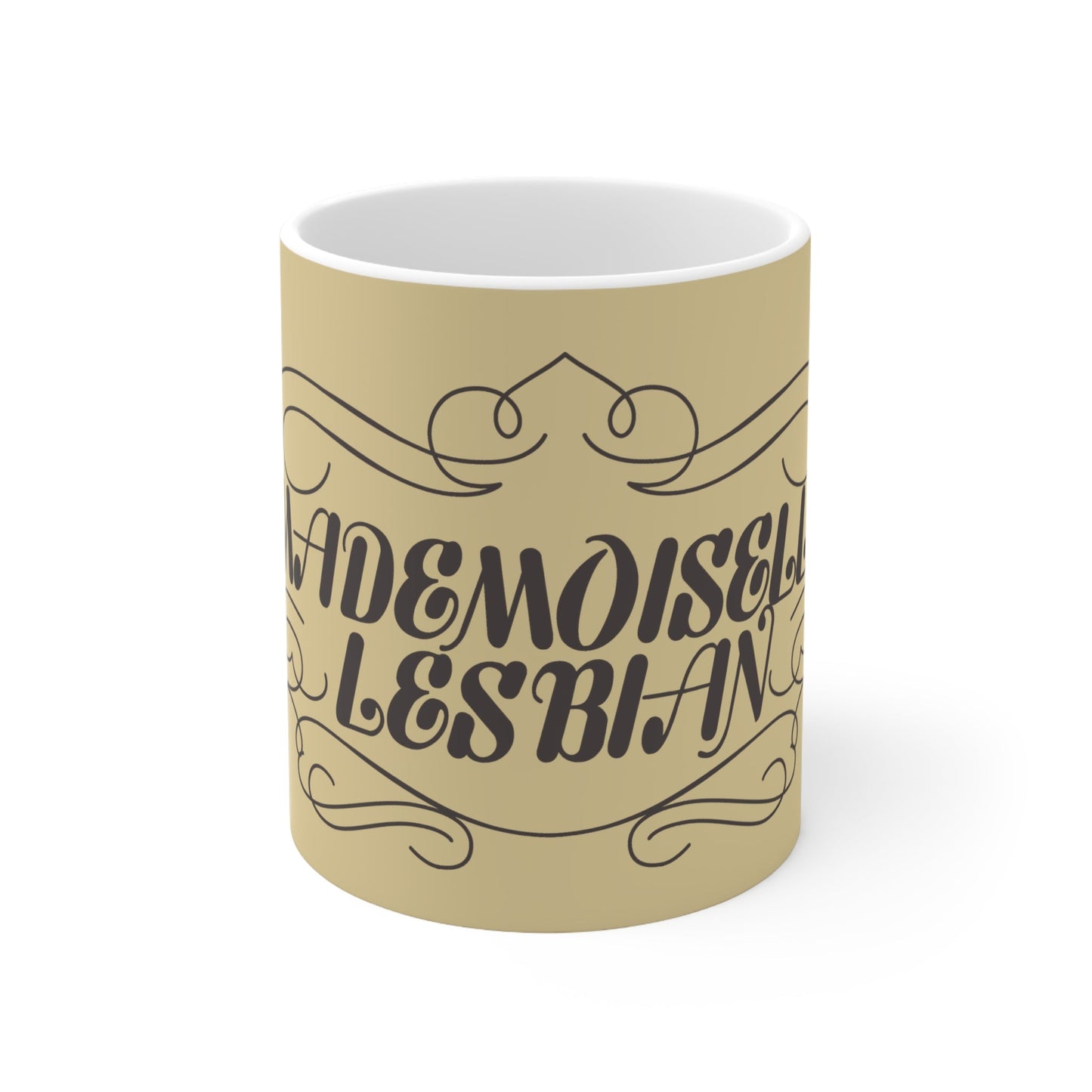 Mademoiselle Lesbian Logo Cup