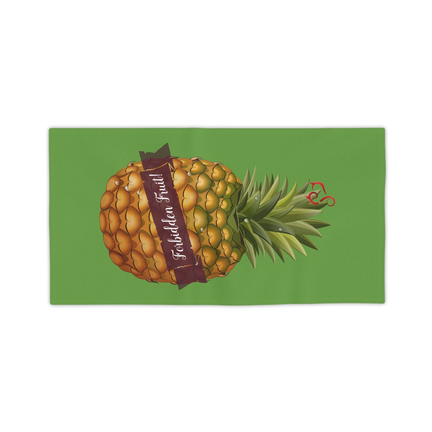 Hotwife Vixen Upside-down Pineapple Beach Towels