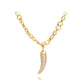 The Hotwife Club Italian Horn Necklace for Ladies.