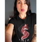 Hotwife Club Modern Sexy Vixen T-Shirt for Hotwife, Polyamorous, and Swinger Lifestyles