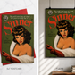 Vintage Sinner”Pulp Art– Retro Paperback Cover Print – Femme Fatale Illustration