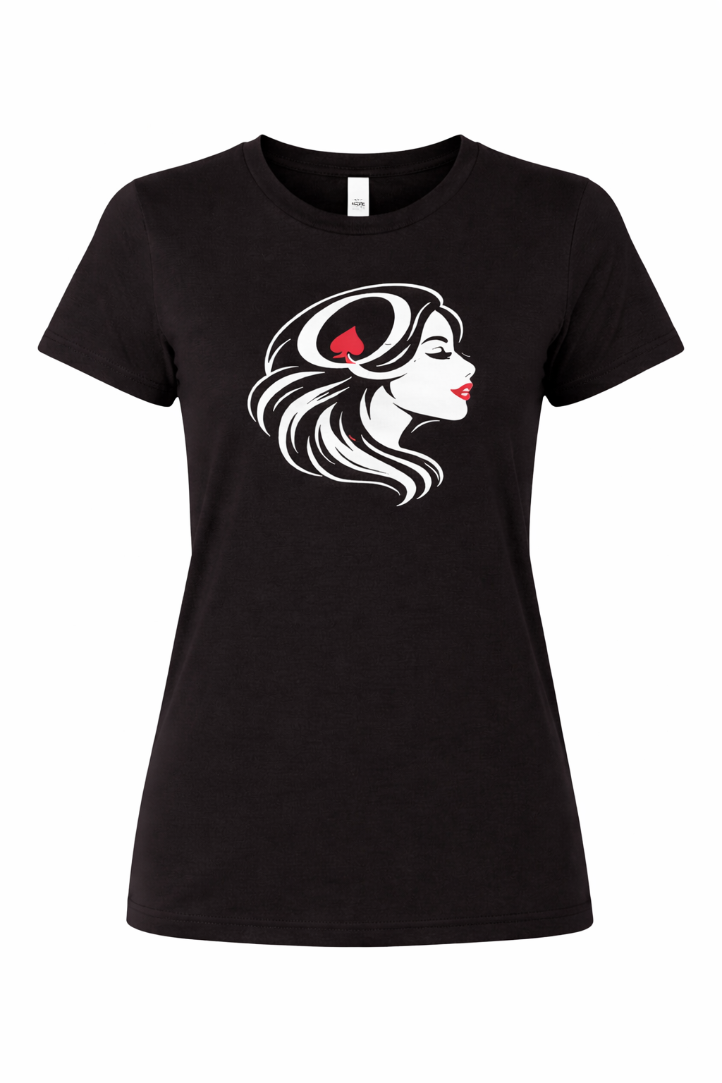 Hotwife Club Stylish Queen of Spades QOS T-Shirt