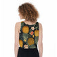 Upside Down Pineapple #1 - All-Over Print Crop-Tank Top