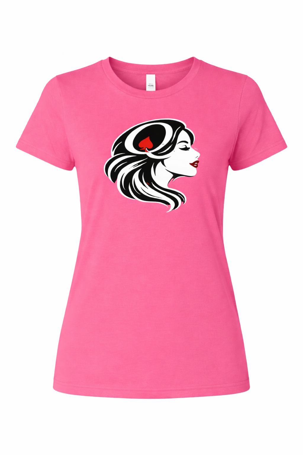Hotwife Club Stylish Queen of Spades QOS T-Shirt