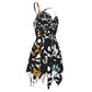 Gothic Skull Garden Slip Dress – Handkerchief Hem | The Hotwife Club Exclusive